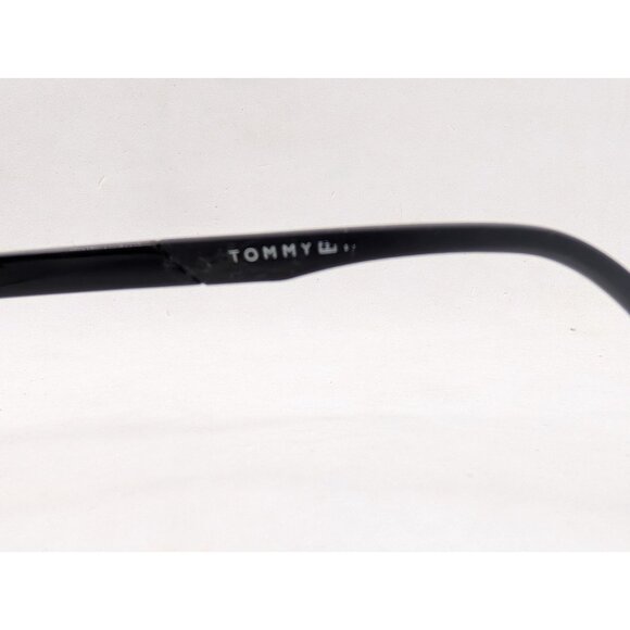 Tonmy Hilfiger Eyeglasses Frames 54-17-145 Black Logo Read Description - Picture 6 of 16